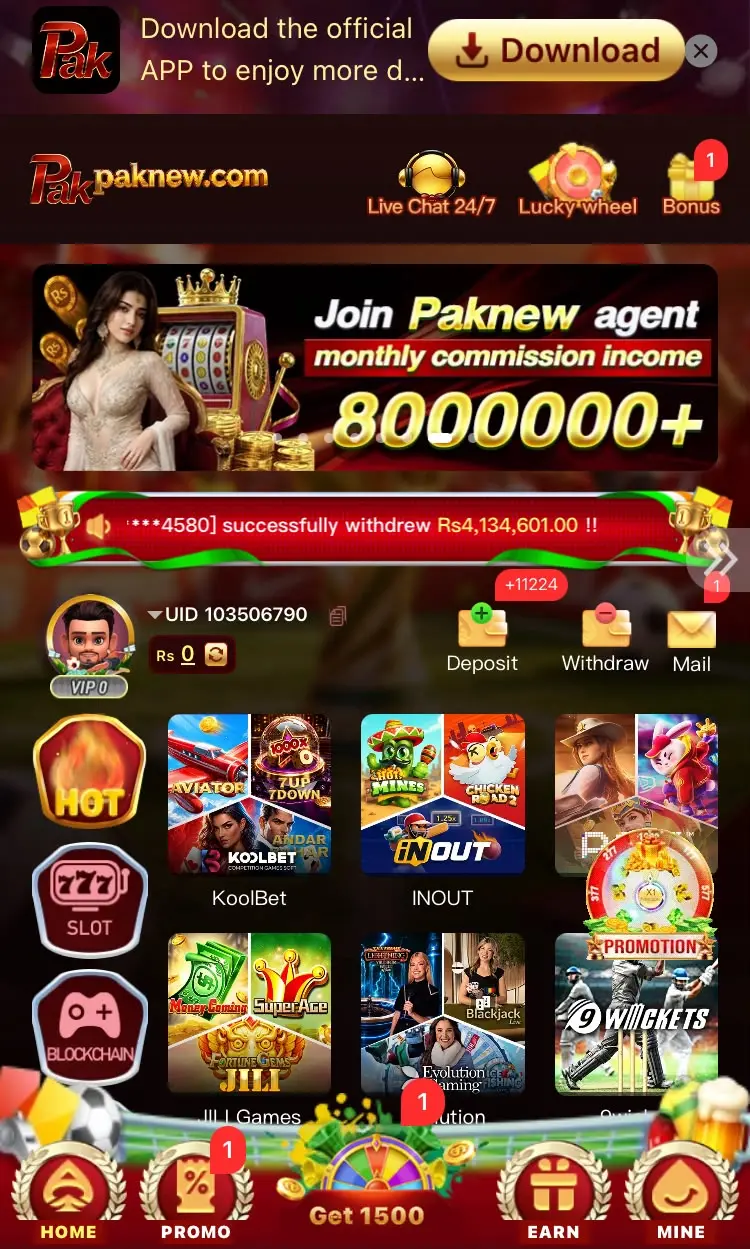 PAKNEW Game